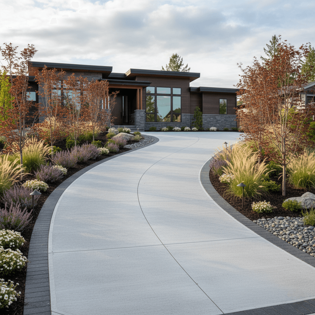 concrete driveways renton wa