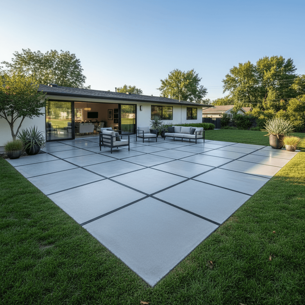concrete patios renton wa