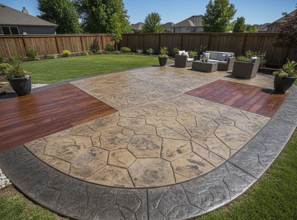stamped concrete renton wa