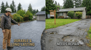 concrete driveway renton wa