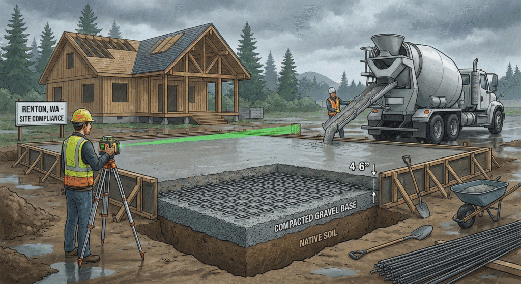 concrete slab renton wa